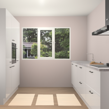 Zijdegrijze Hoogglans keuken Bytom 59177