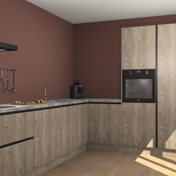 Cantaro Eiken greeploze keuken Portland 76856