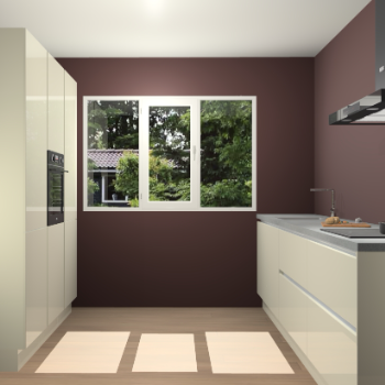 Magnolia Hoogglans greeploze keuken Bytom 59537