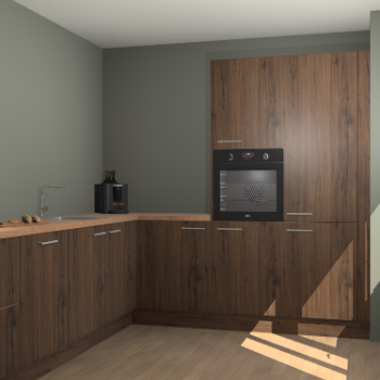 Noten keuken Portland 76915