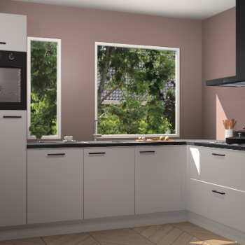 Zijdegrijze keuken Cannes 73088