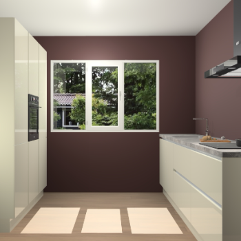 Magnolia Hoogglans greeploze keuken Bytom 59571