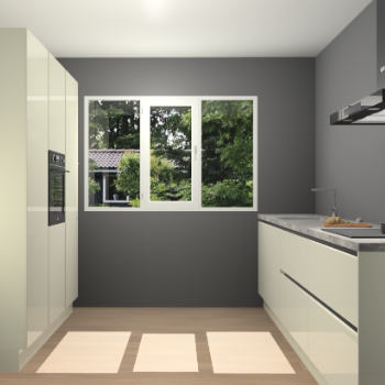 Magnolia Hoogglans greeploze keuken Bytom 59574