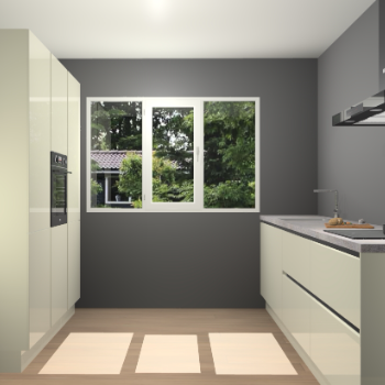 Magnolia Hoogglans greeploze keuken Bytom 59580