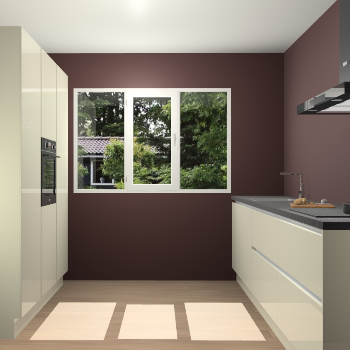 Magnolia Hoogglans greeploze keuken Bytom 59584