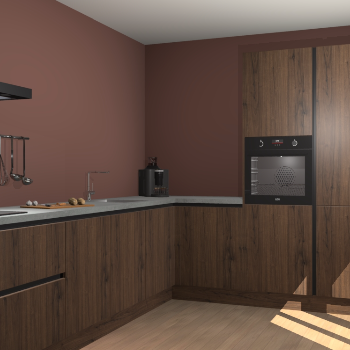 Noten greeploze keuken Portland 76956