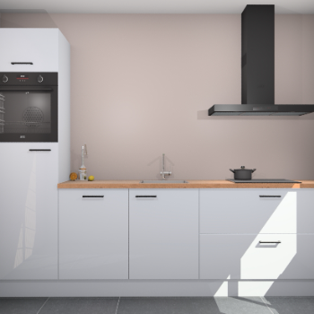 Sneeuwwitte hoogglans keuken Tokelau 44752