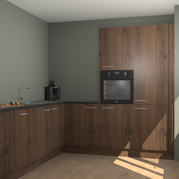 Noten keuken Portland 76957