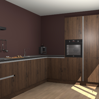 Noten greeploze keuken Portland 76959