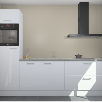 Sneeuwwitte hoogglans keuken Tokelau 44761