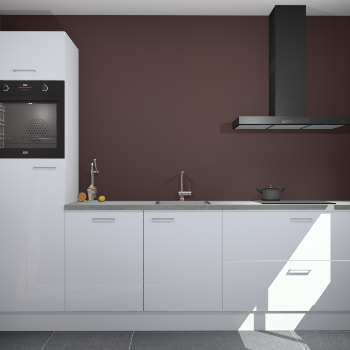 Sneeuwwitte hoogglans keuken Tokelau 44763