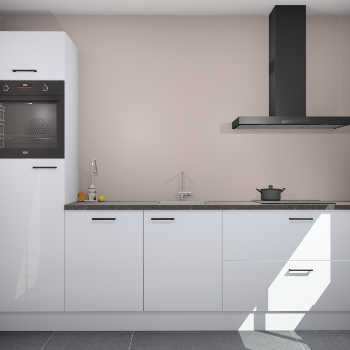 Sneeuwwitte hoogglans keuken Tokelau 44788