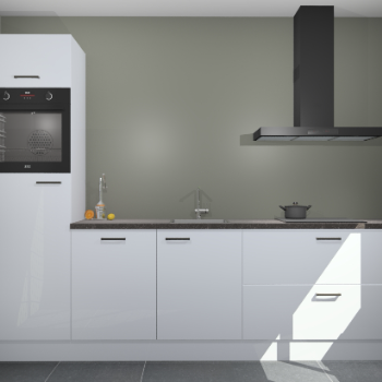 Sneeuwwitte hogglans keuken Tokelau 44789