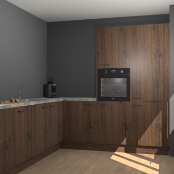 Noten keuken Portland 76981