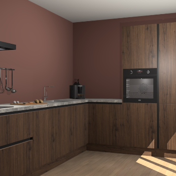 Noten greeploze keuken Portland 76982