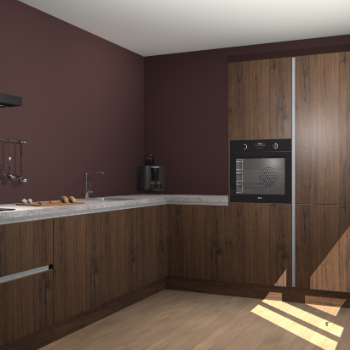 Noten greeploze keuken Portland 76986