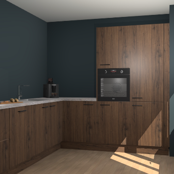 Noten keuken Portland 76987