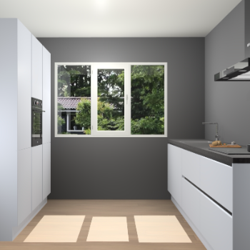 Sneeuwwitte Greeploze keuken Bytom 55448