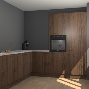 Noten keuken Portland 76988