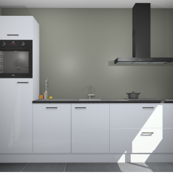 Sneeuwwitte hogglans keuken Tokelau 44835