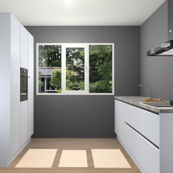 Sneeuwwitte Greeploze keuken Bytom 55515