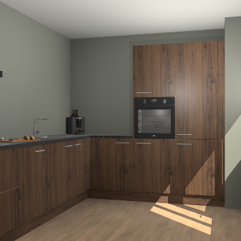 Noten keuken Portland 76996