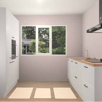 Zijdegrijze  keuken Bytom 55636