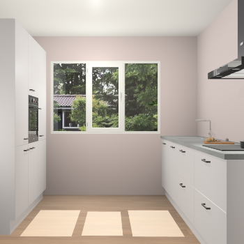 Zijdegrijze  keuken Bytom 55656