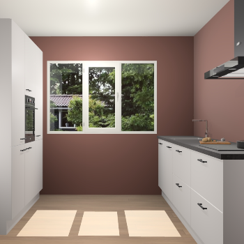 Zijdegrijze  keuken Bytom 55660