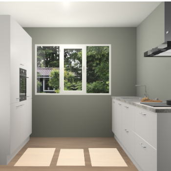 Zijdegrijze  keuken Bytom 55664