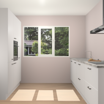 Zijdegrijze  keuken Bytom 55668