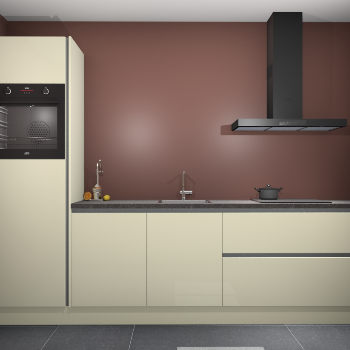 Magnolia hoogglans greeploze keuken Tokelau 45058