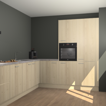 Vuren keuken Portland 77099