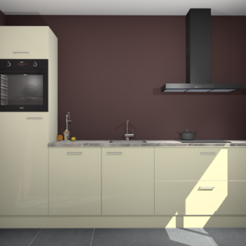 Magnolia hoogglans keuken Tokelau 45077