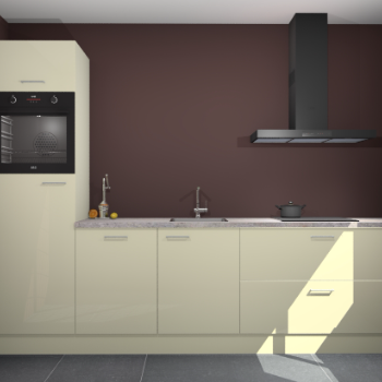 Magnolia hoogglans keuken Tokelau 45110