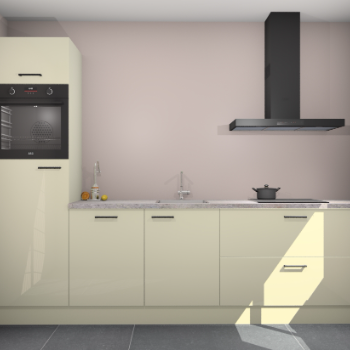 Magnolia hoogglans keuken Tokelau 45113