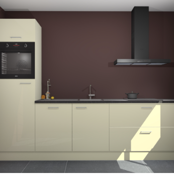 Magnolia hoogglans keuken Tokelau 45154