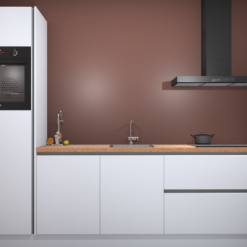 Sneeuwwitte greeploze keuken Tokelau 44364