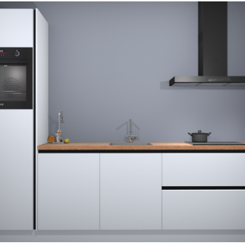 Sneeuwwitte greeploze keuken Tokelau 44367