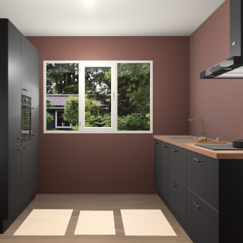 Zwarte keuken Bytom 58173