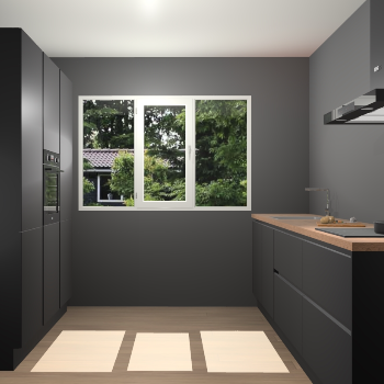 Zwarte Greeploze keuken Bytom 58175