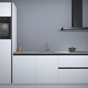 Sneeuwwitte greeploze keuken Tokelau 44383