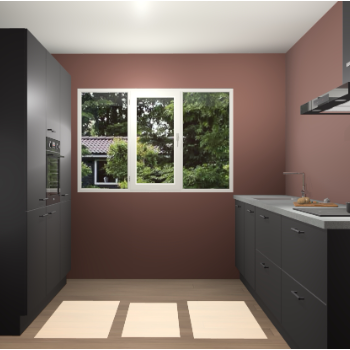 Zwarte keuken Bytom 58223