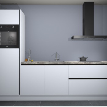 Sneeuwwitte greeploze keuken Tokelau 44430