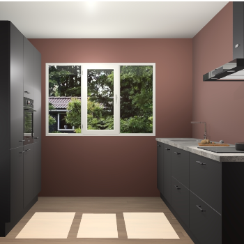 Zwarte keuken Bytom 58242