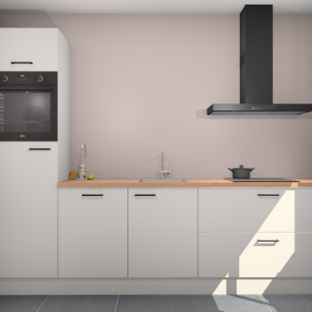 Zijdegrijze keuken Tokelau 42745