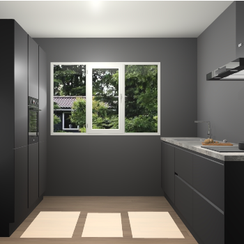 Zwarte Greeploze keuken Bytom 58244