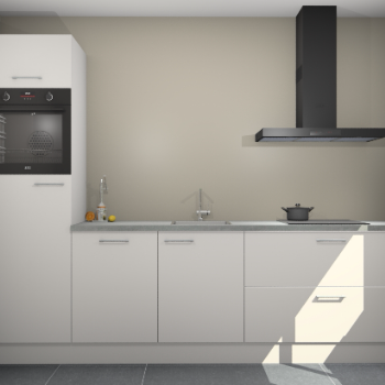 Zijdegrijze keuken Tokelau 42754