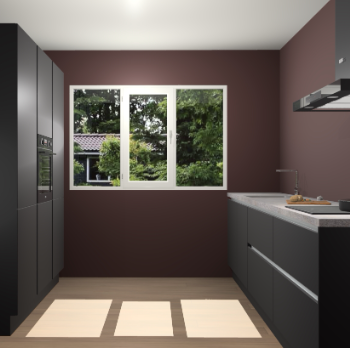 Zwarte Greeploze keuken Bytom 58293