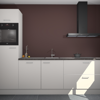 Zijdegrijze keuken Tokelau 42769